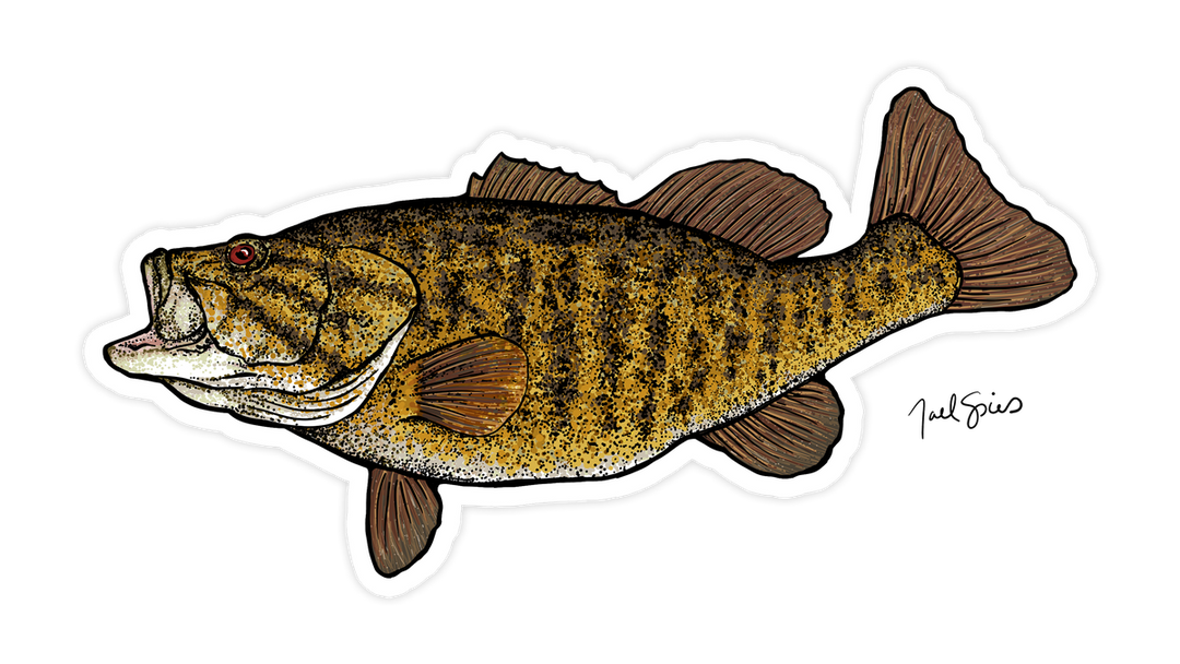 Smallmouth Mini Decal
