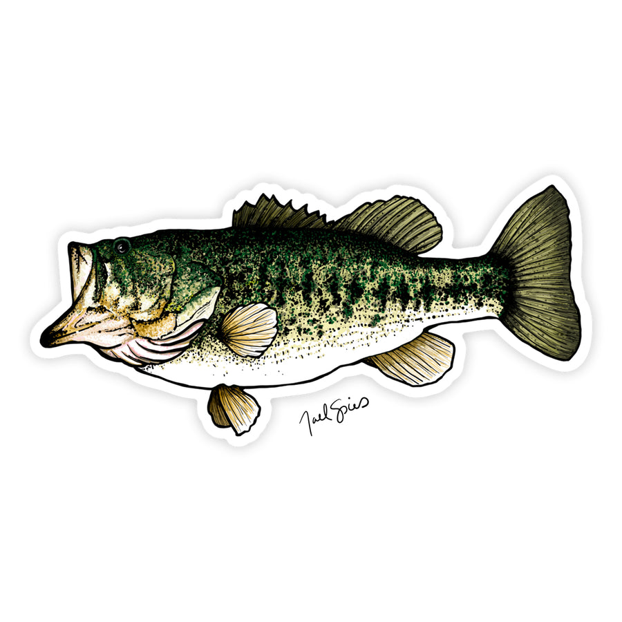 Largemouth Decal