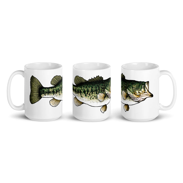 Fish Art Coffee Mugs – 15 oz