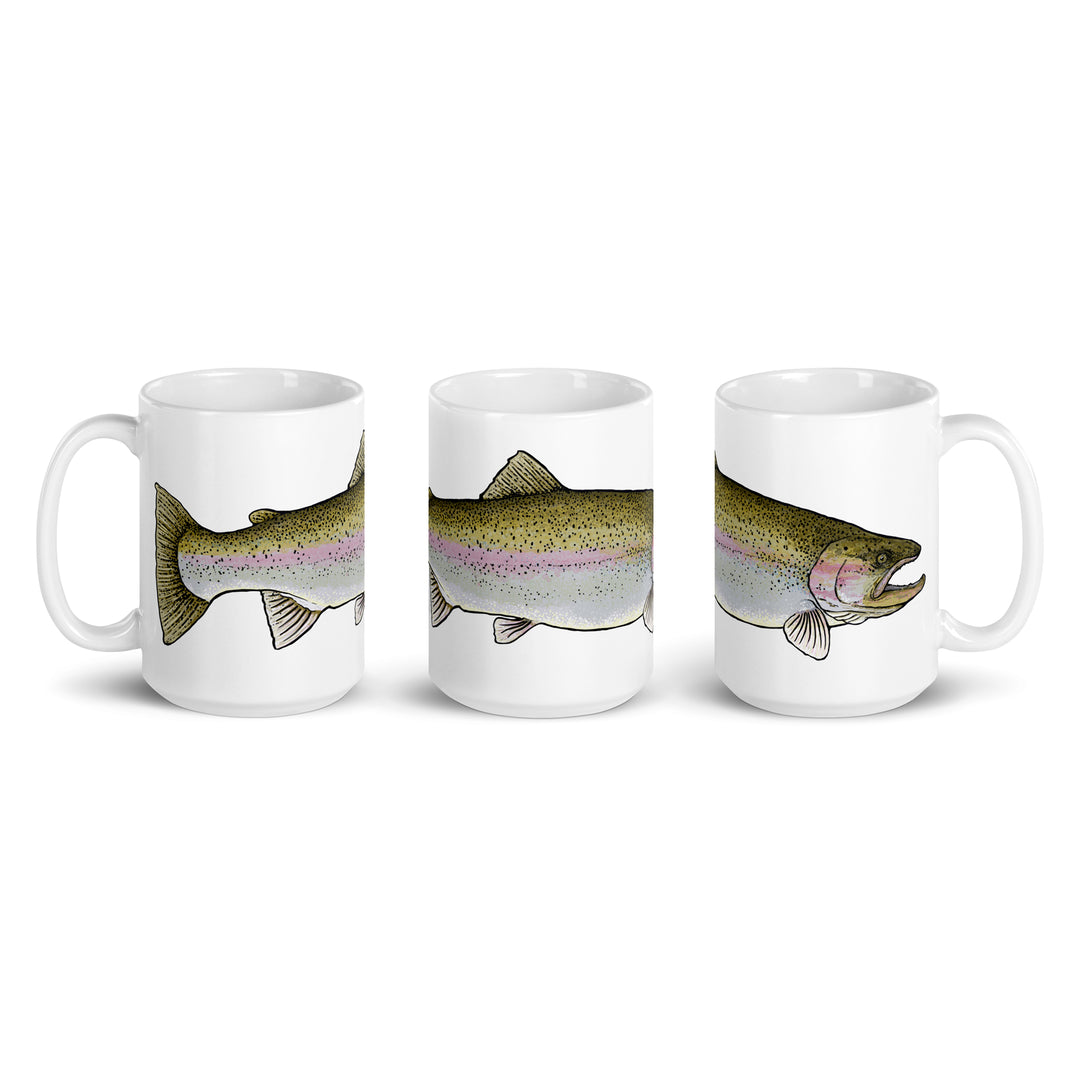 Fish Art Coffee Mugs – 15 oz