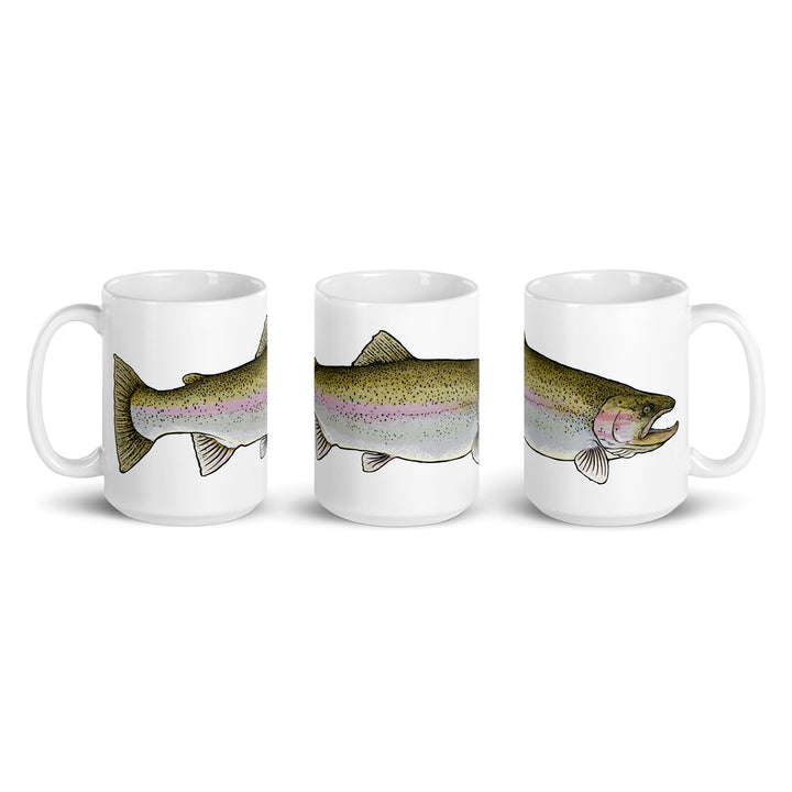 Fish Art Coffee Mugs – 15 oz