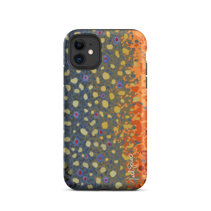 Brook Trout Skin Tough Case for iPhone®