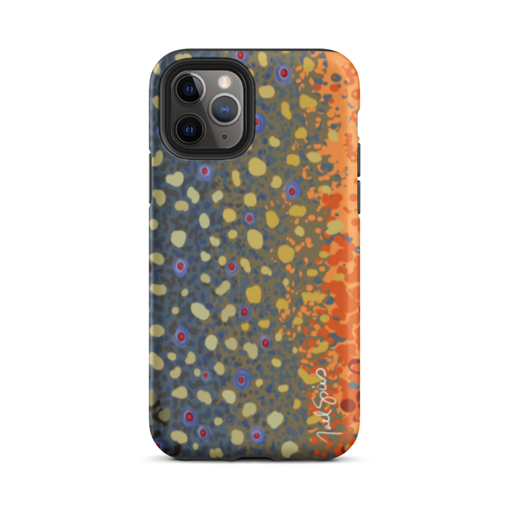 Brook Trout Skin Tough Case for iPhone®