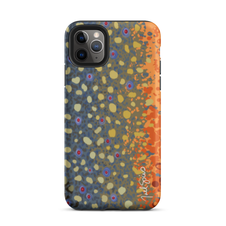 Brook Trout Skin Tough Case for iPhone®