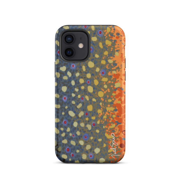 Brook Trout Skin Tough Case for iPhone®