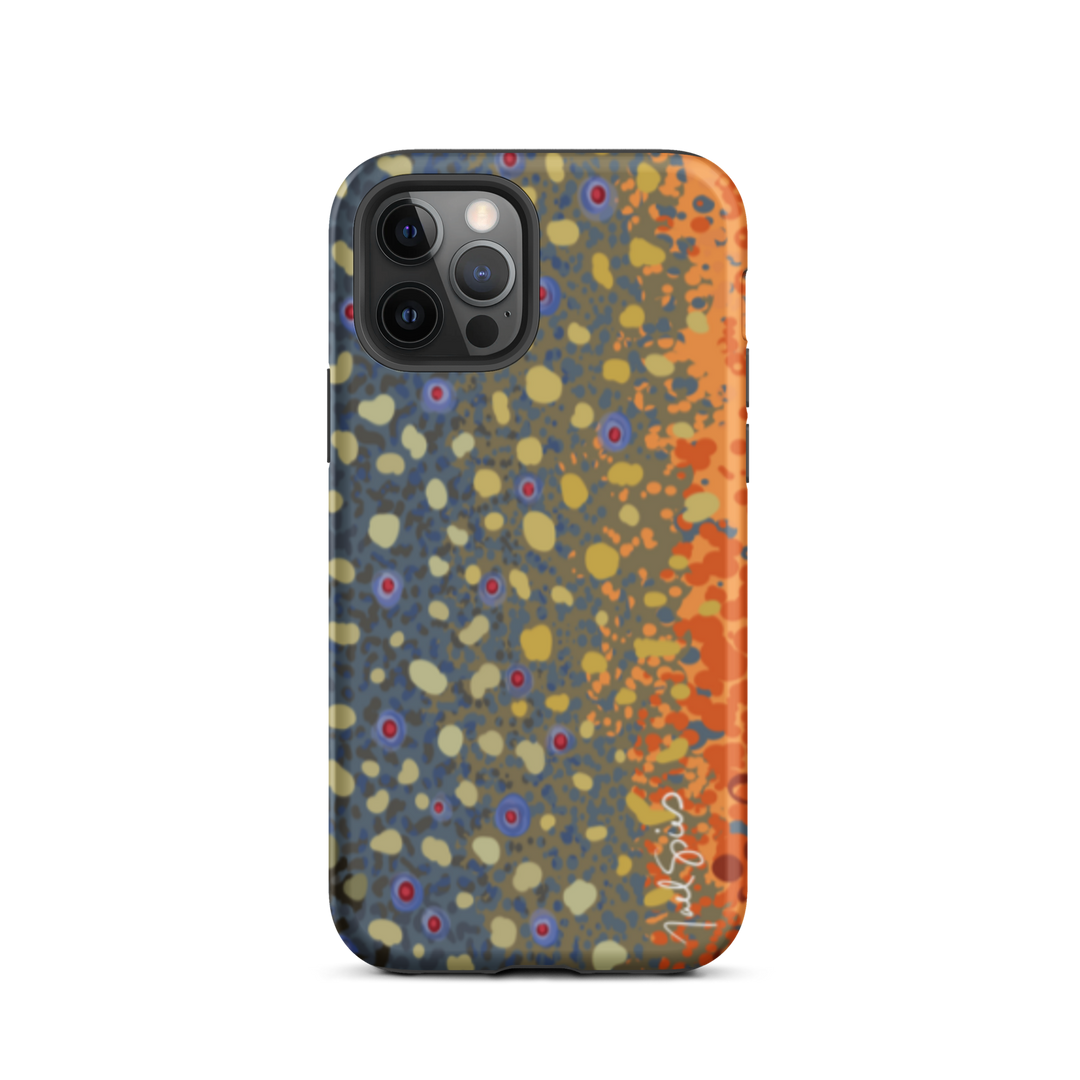 Brook Trout Skin Tough Case for iPhone®