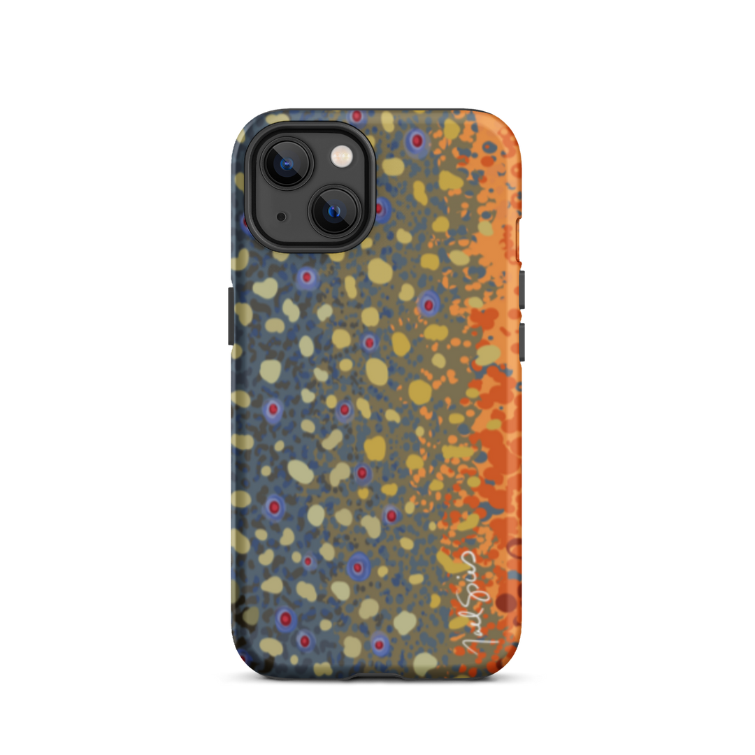 Brook Trout Skin Tough Case for iPhone®