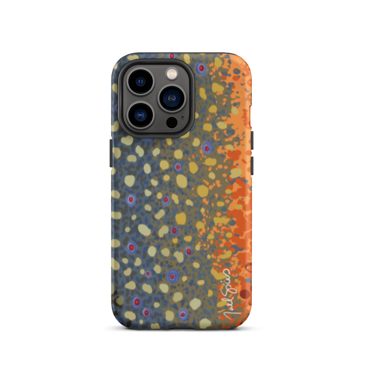 Brook Trout Skin Tough Case for iPhone®