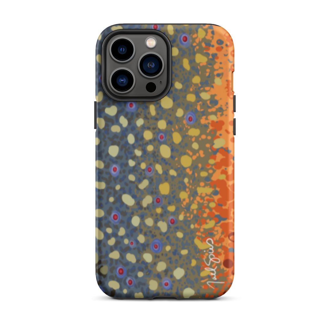 Brook Trout Skin Tough Case for iPhone®