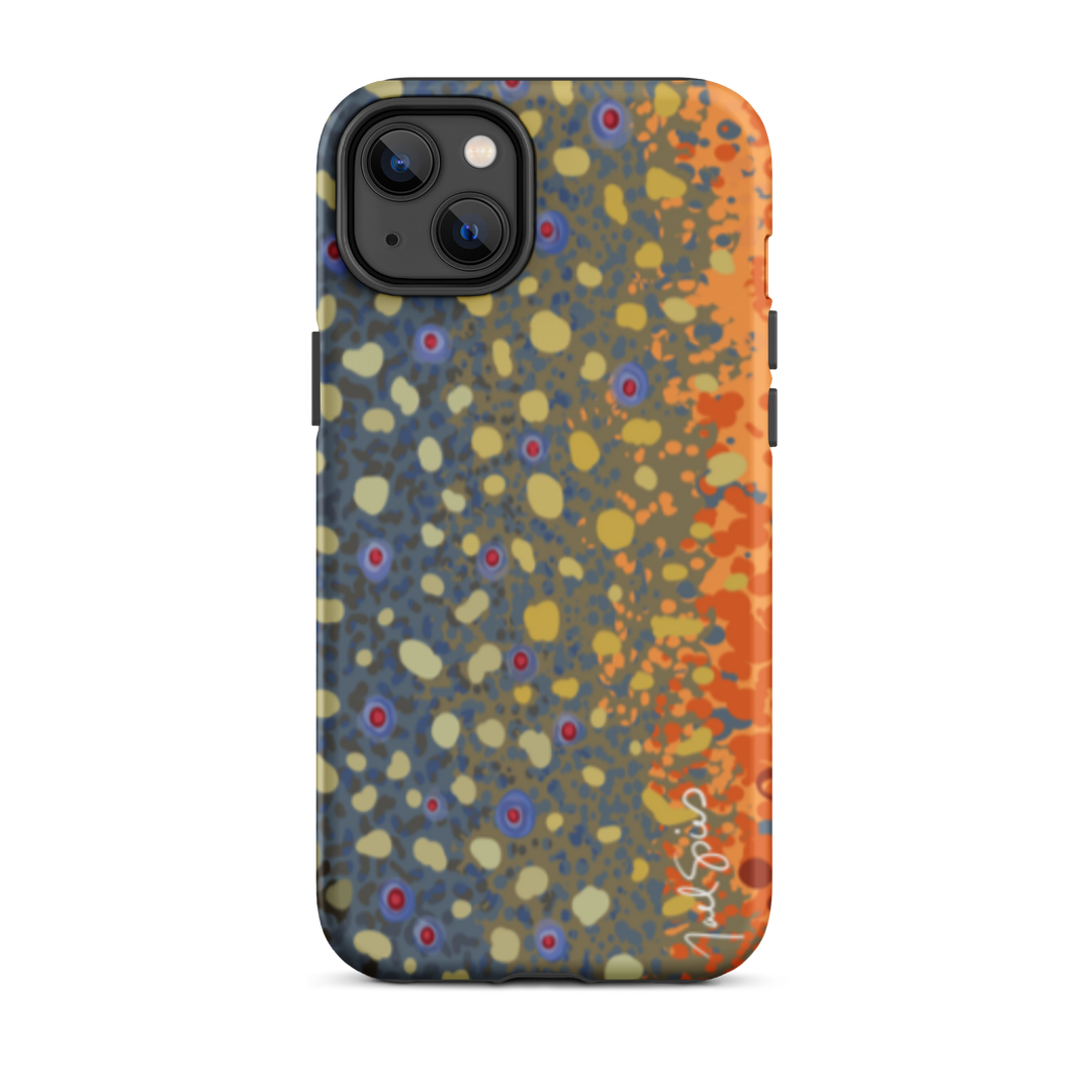 Brook Trout Skin Tough Case for iPhone®