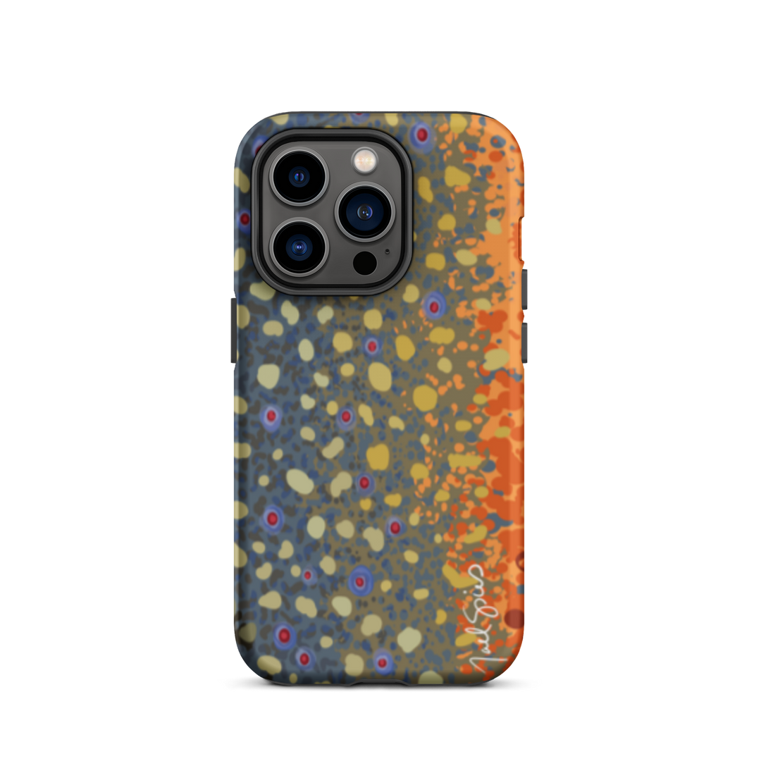 Brook Trout Skin Tough Case for iPhone®