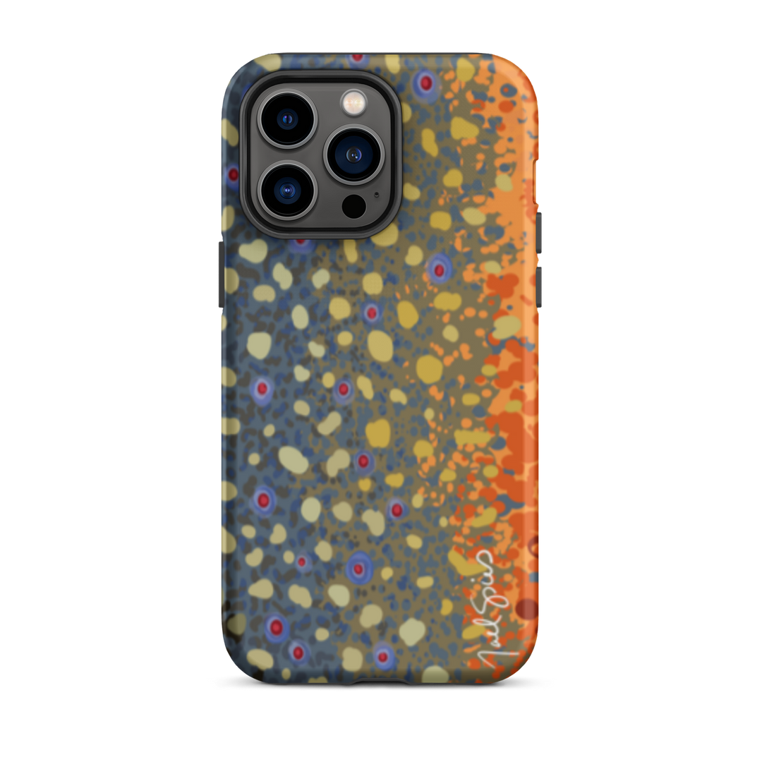 Brook Trout Skin Tough Case for iPhone®