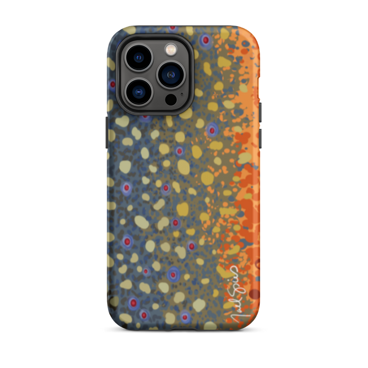 Brook Trout Skin Tough Case for iPhone®