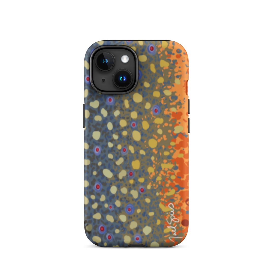 Brook Trout Skin Tough Case for iPhone®