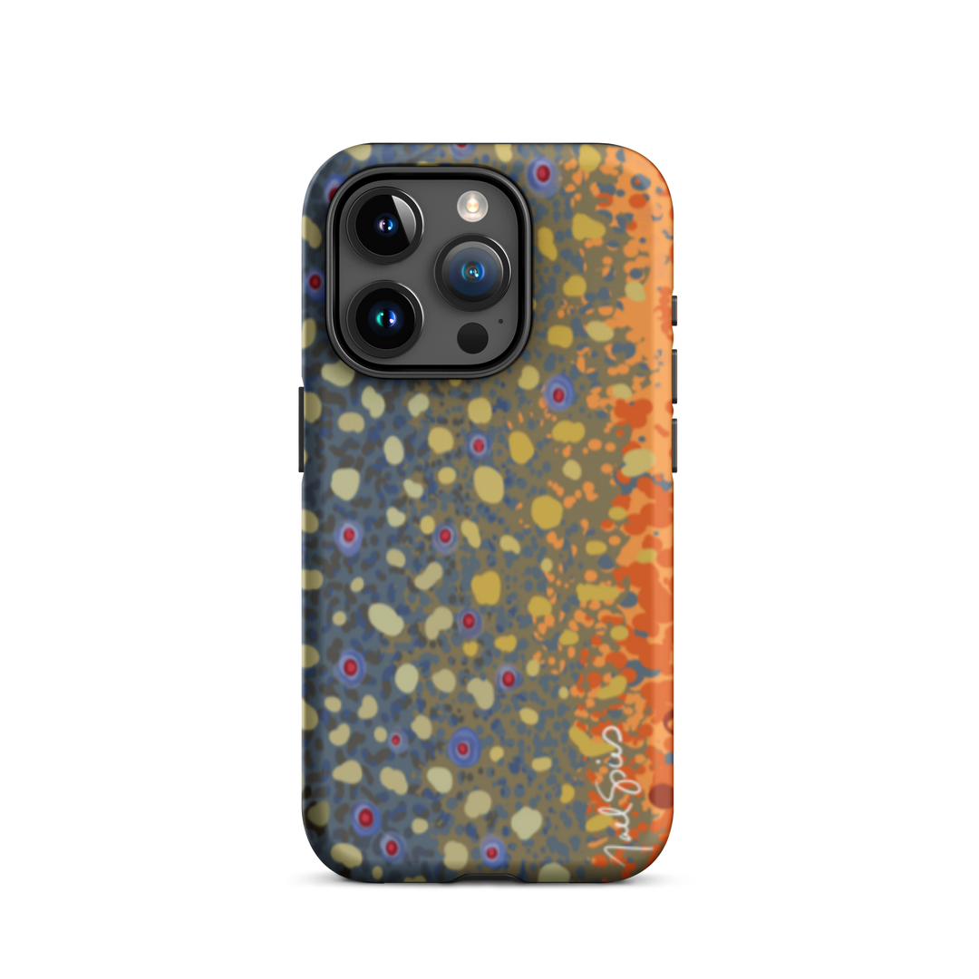 Brook Trout Skin Tough Case for iPhone®