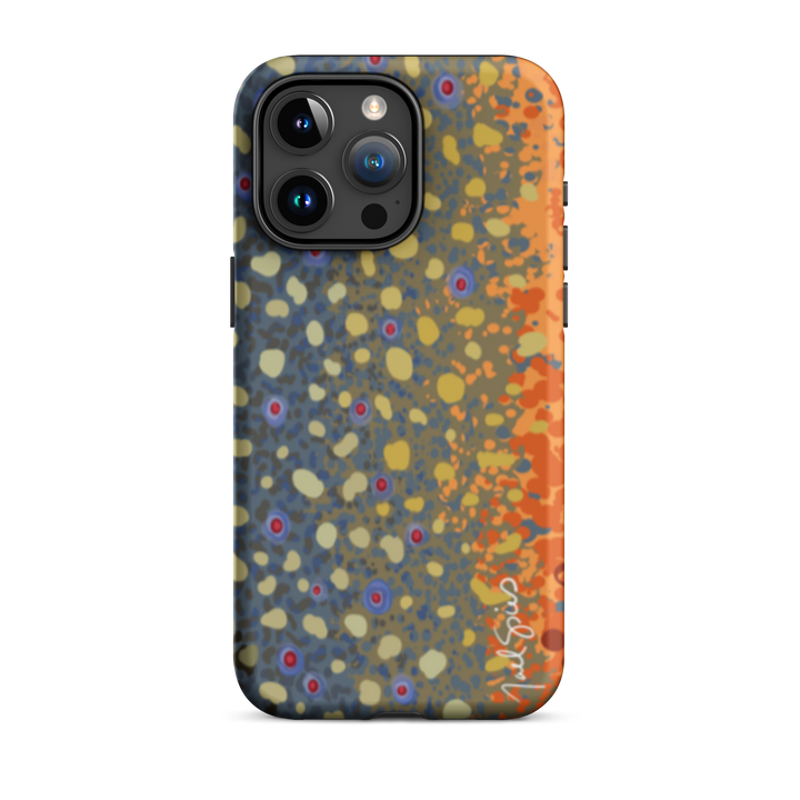 Brook Trout Skin Tough Case for iPhone®