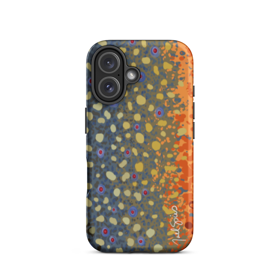 Brook Trout Skin Tough Case for iPhone®