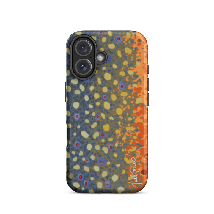 Brook Trout Skin Tough Case for iPhone®