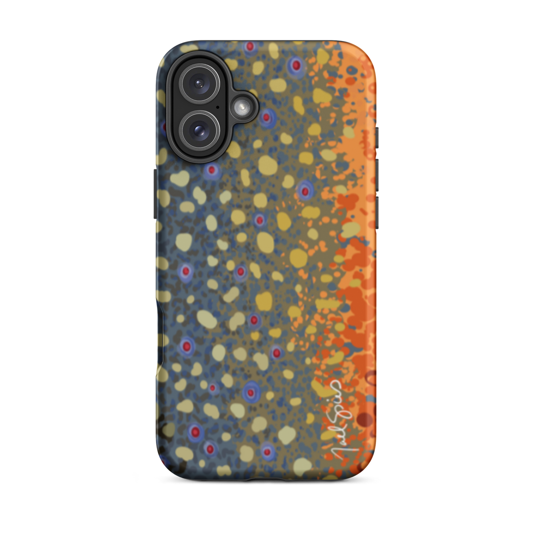 Brook Trout Skin Tough Case for iPhone®