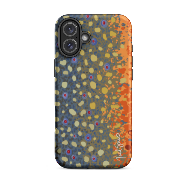 Brook Trout Skin Tough Case for iPhone®