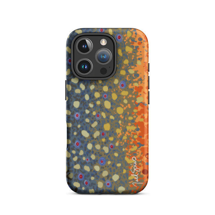 Brook Trout Skin Tough Case for iPhone®