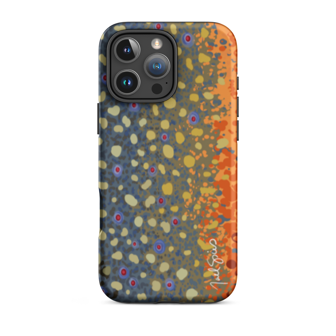 Brook Trout Skin Tough Case for iPhone®