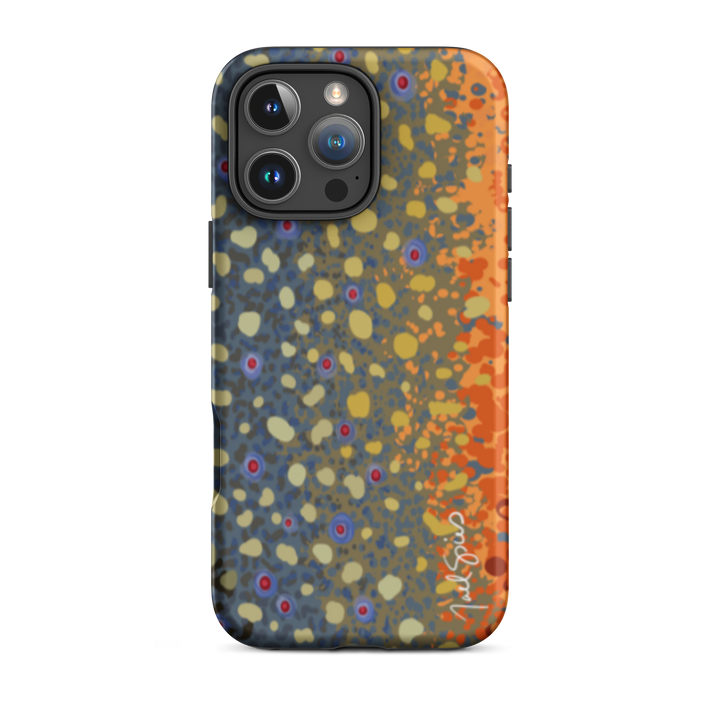 Brook Trout Skin Tough Case for iPhone®