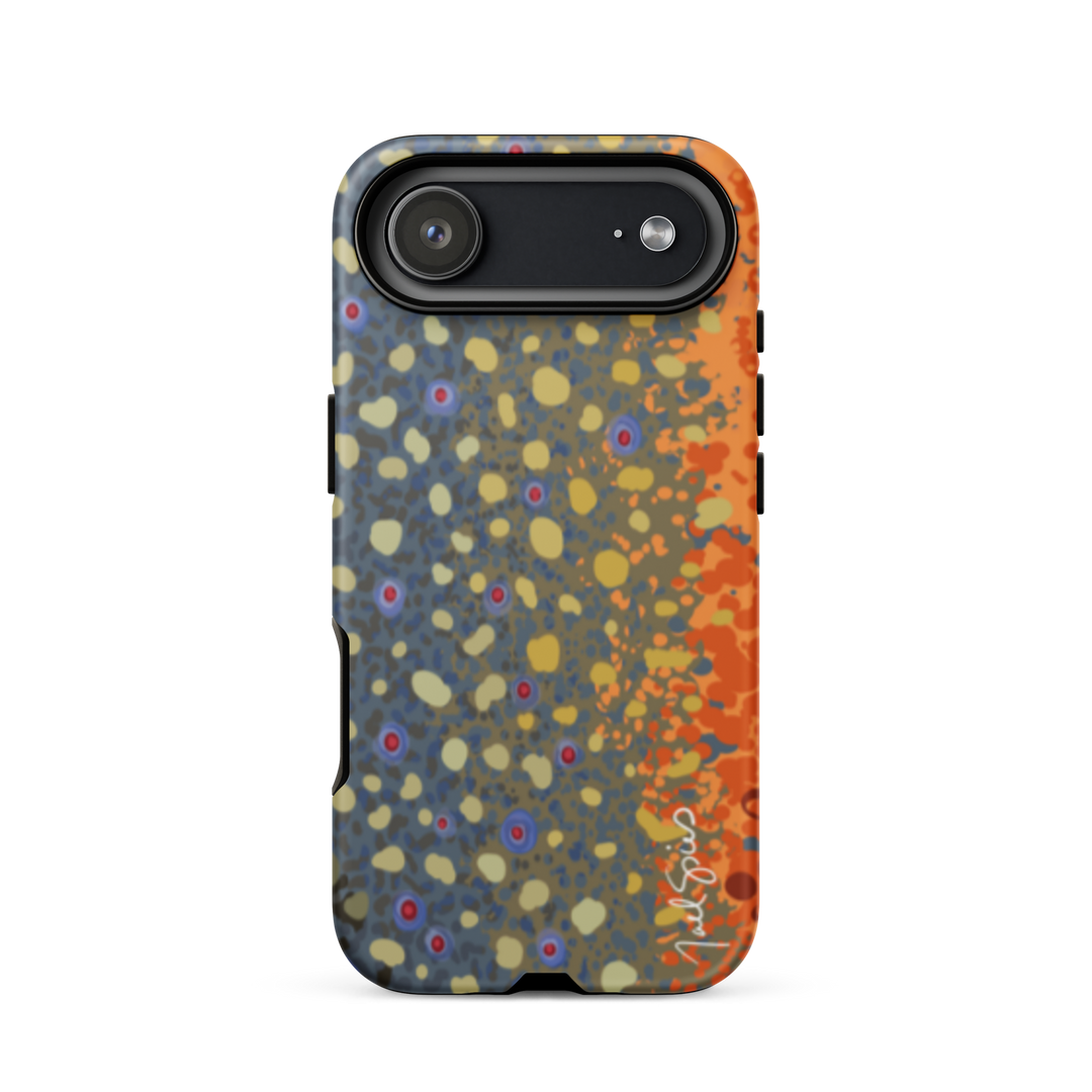Brook Trout Skin Tough Case for iPhone®