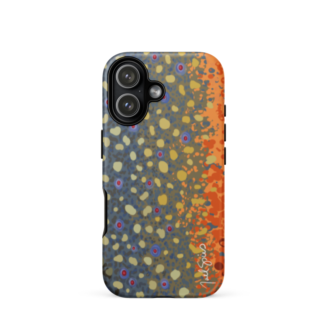 Brook Trout Skin Tough Case for iPhone®