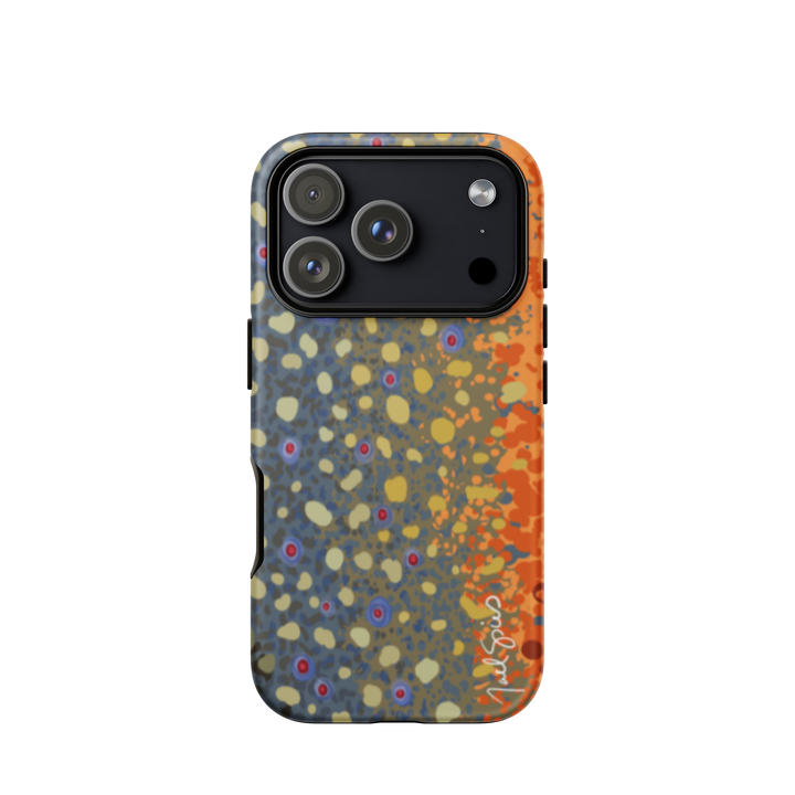 Brook Trout Skin Tough Case for iPhone®