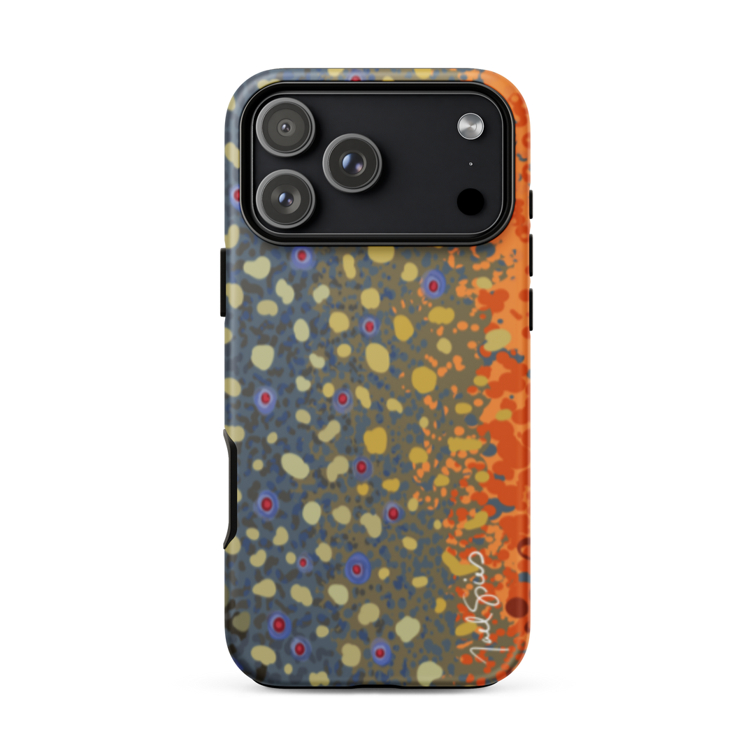 Brook Trout Skin Tough Case for iPhone®