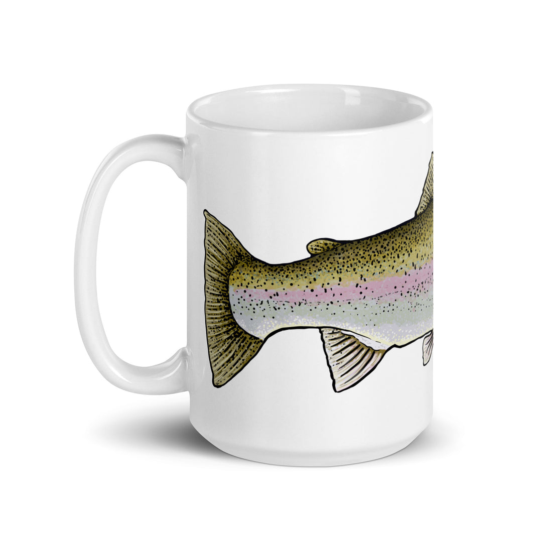 Fish Art Coffee Mugs – 15 oz